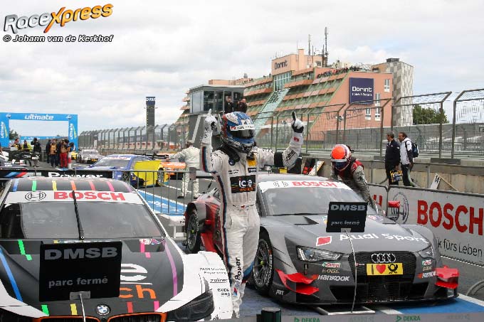 Marco Wittmann DTM Nurburgring win 2014